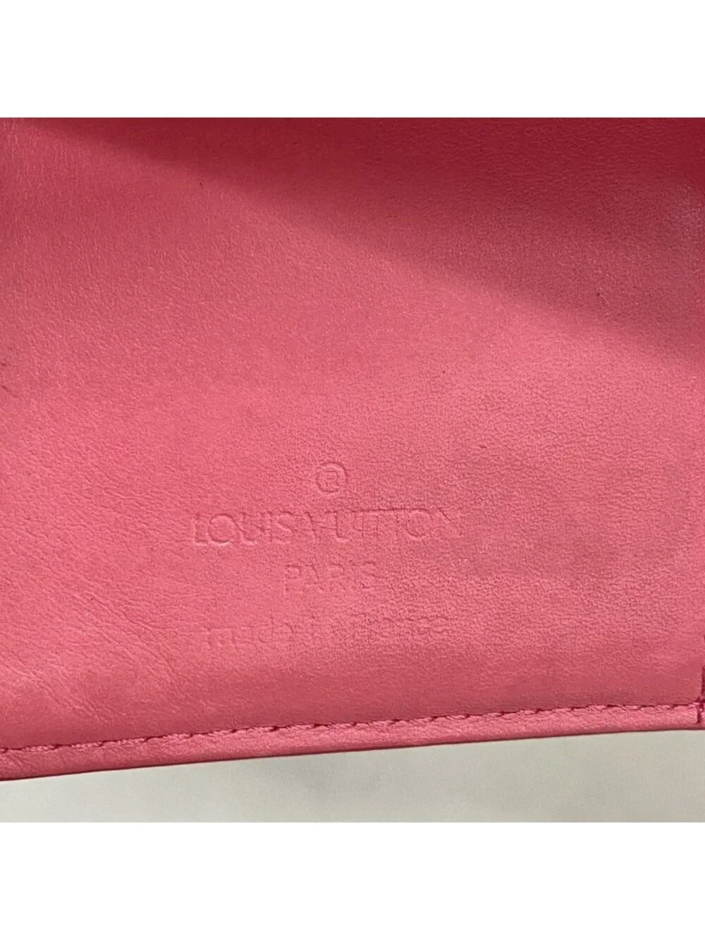 Louis Vuitton Wallet Vernis Porte-Monnaie Viennois Fran Fleece
